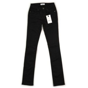 NEW RELENTLESS black stretch straight leg jeans size 22 (24" waist)